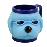 41043 ijsbeker funny dog blauw