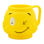 41074 ijsbeker smile emoji geel