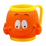 41074 ijsbeker smile emoji oranje