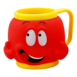 41074 ijsbeker smile emoji rood